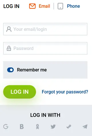 Log In Mostbet